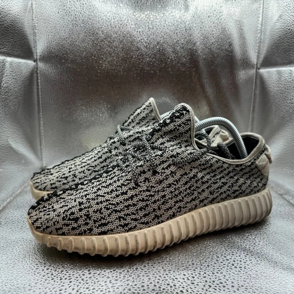Size 8 Adidas Yeezy Boost 350 Gray‎ Mens Turtle Dove Running Shoes AQ4832